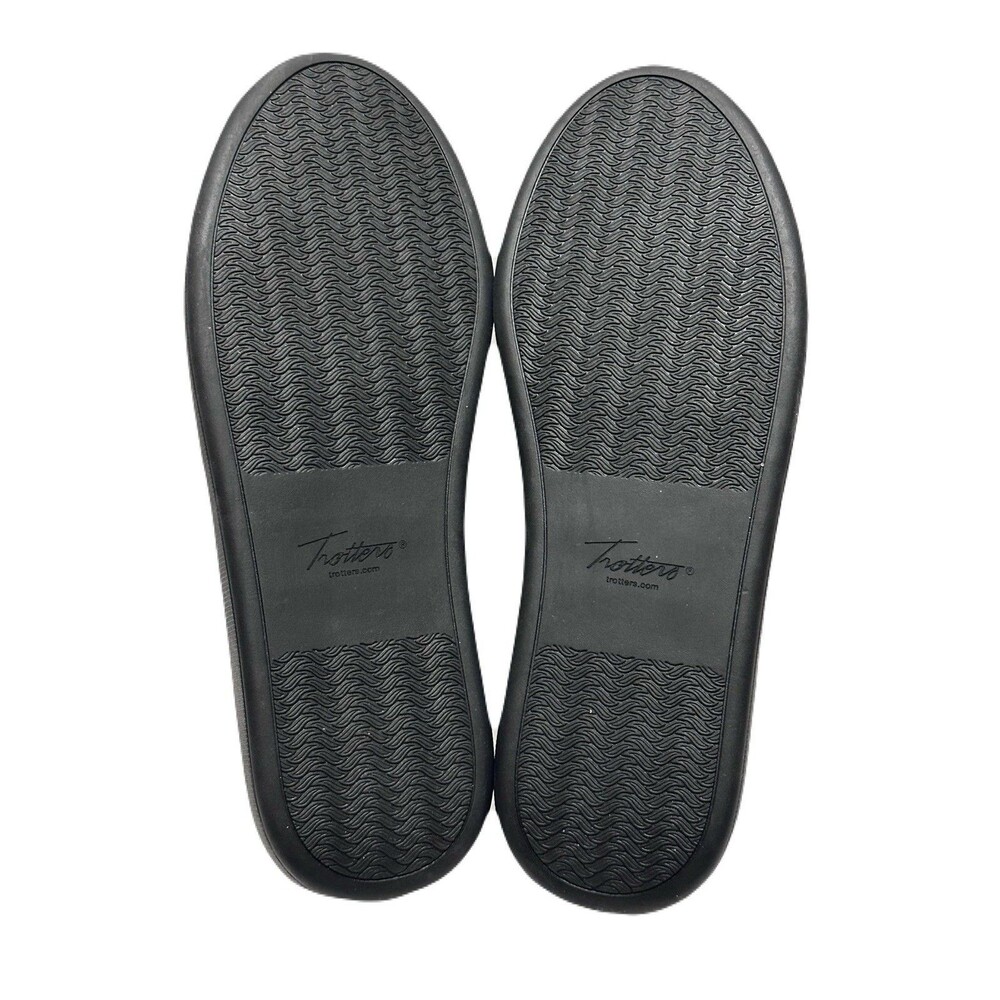 NEW Trotters Womens Size 7.5 WIDE Checkerboard Accent Espadrille Slip On Shoes - Picture 8 of 9